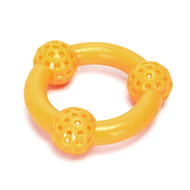 hračka oranžová kruh-